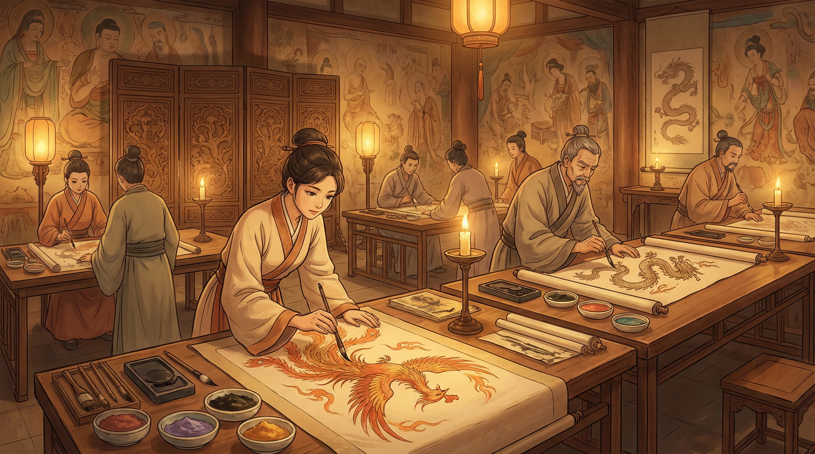 画师入驻 - 反荡寇志 国风动漫画师
